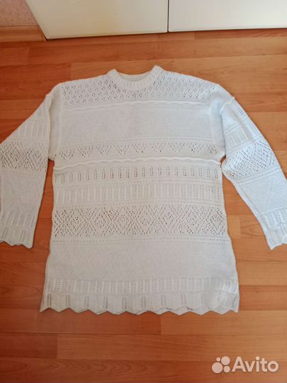 Ажурный свитер