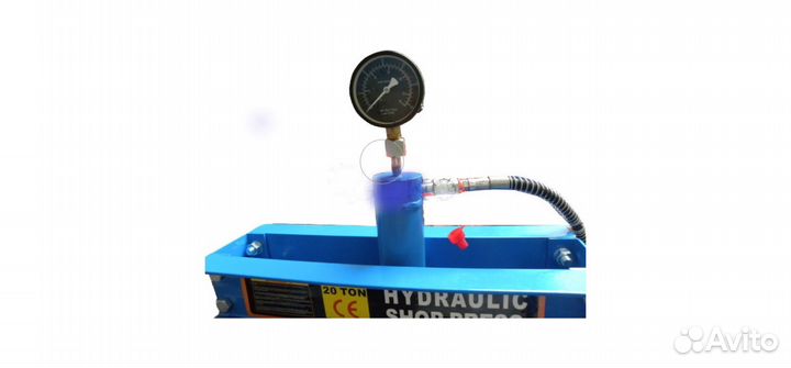 Пресс 20 тонн ножной с манометром