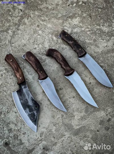 Нож тяпка и разделочный нож (Арт.58814)