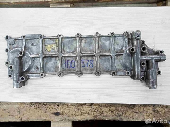 Крышка маслоохладителя(теплообменника) Hyundai HD