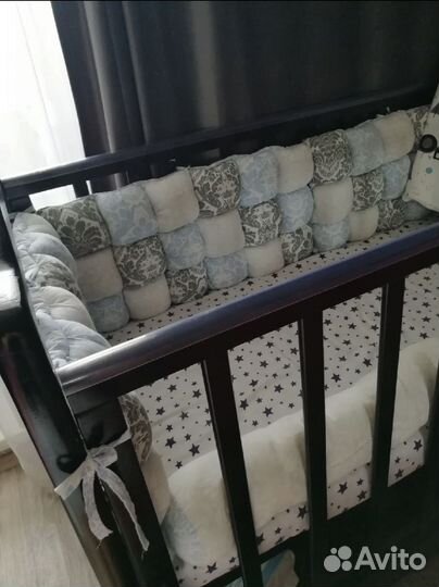 Бортики в кроватку