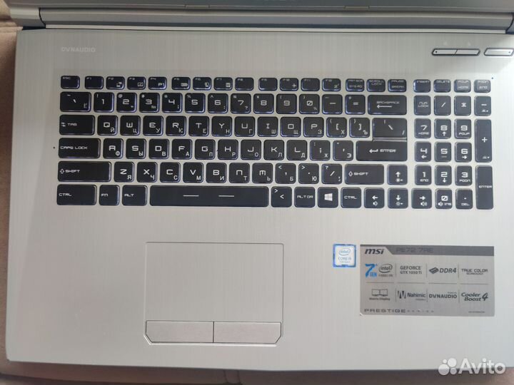 Игровой ноутбук MSI