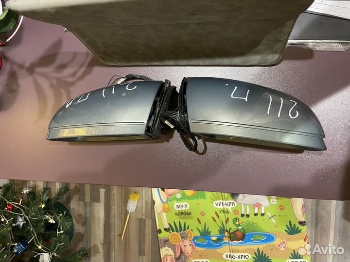 Зеркала боковые на mercedes 211