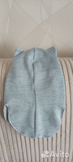 Шапка шлем осень-весна, 52 размер