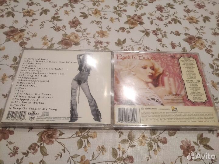 Cd диски Christina Aguilera лицензия