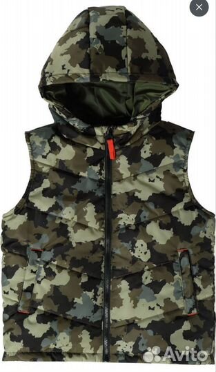 Жилет утепленный для мальчика 152