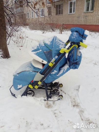 Детские санки с колесами