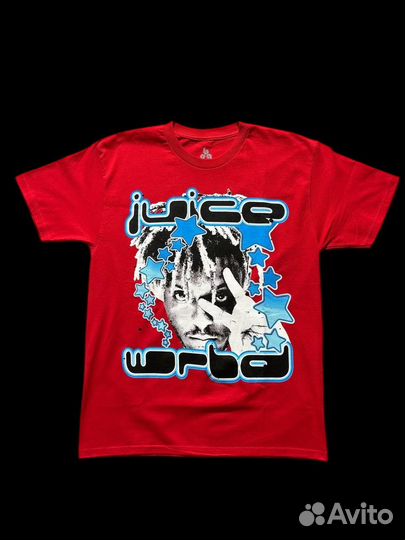 Ориигинальная футболка Juice Wrld мерч