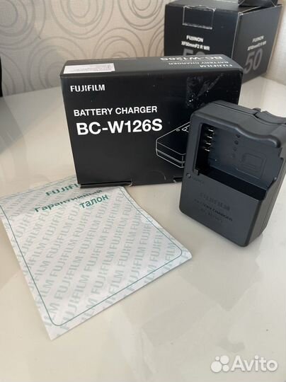 Зарядное устройство fujifilm BC-W126