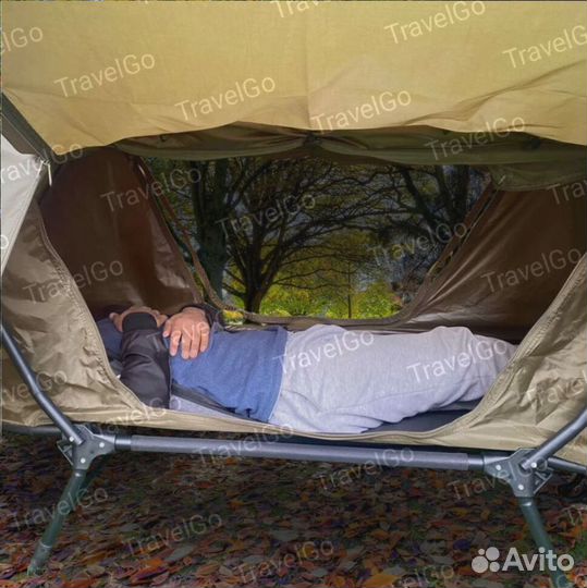 Раскладушка- палатка