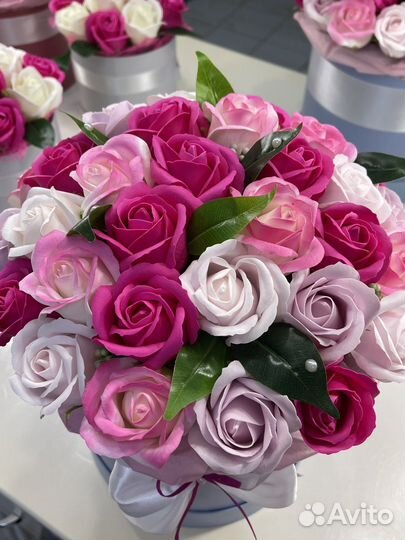 Букет из мыла