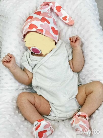 Комплект шапочка пинетки