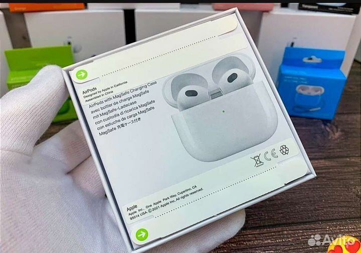 Airpods 2\3\Pro\Pro 2. Чехол в подарок 1:1