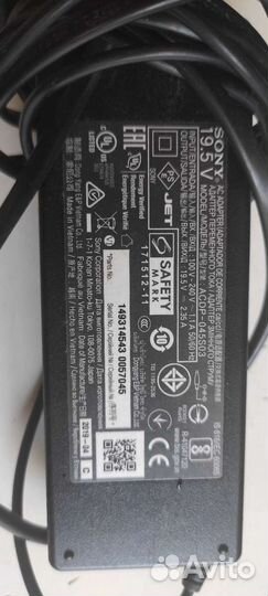 Блок питания sony acdp-045S03 19.5V 2.35A