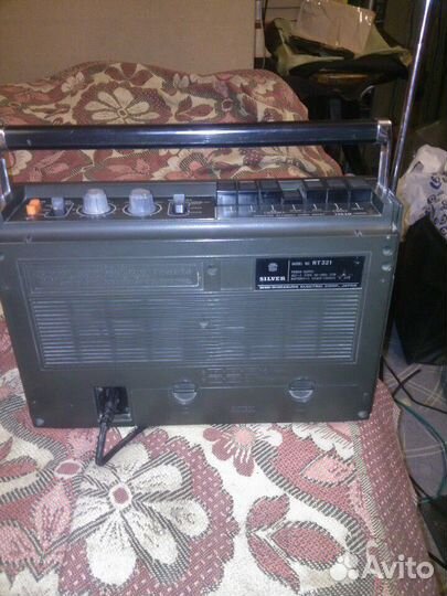 Раритетный магнитофон Silver RT 321