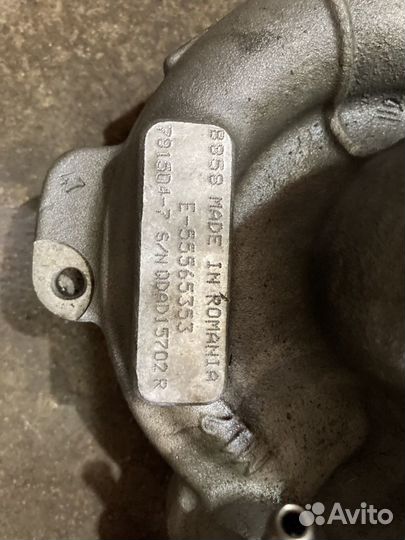 Турбокомпрессор без катриджа турбины