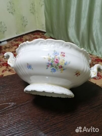 Супница фарфоровая, Германия 30е г