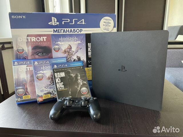 Sony playstation 4 ps4 slim 1tb купить в Москве | Электроника | Авито