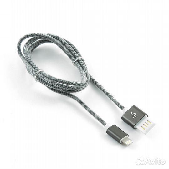 USB кабель для iPhone iPad 1 м в оплётке