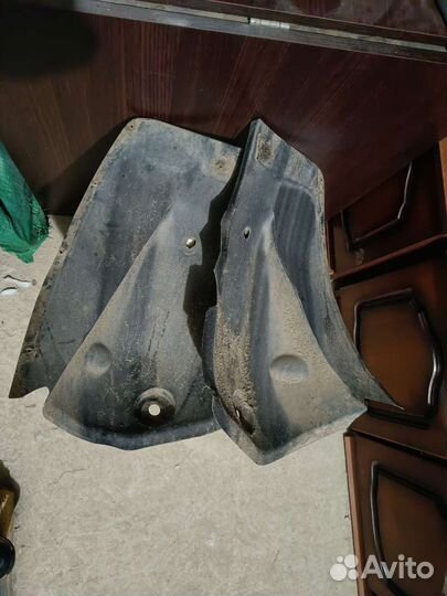 Задние подкрылки для renault logan 1 (локеры)