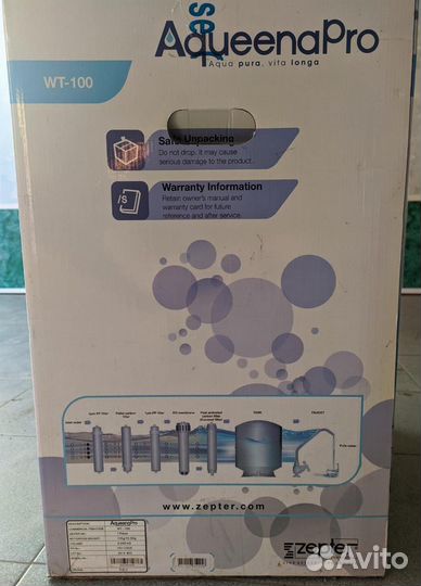 Фильтр для воды Zepter Aqueena Pro WT-100