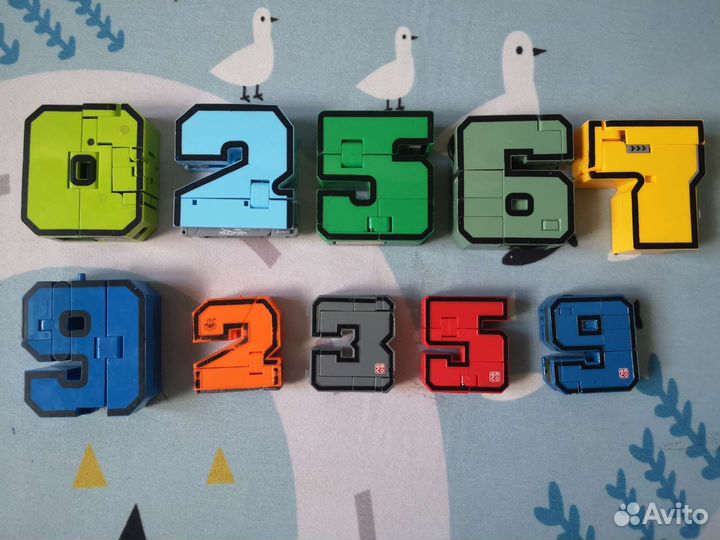 Цифры трансформеры