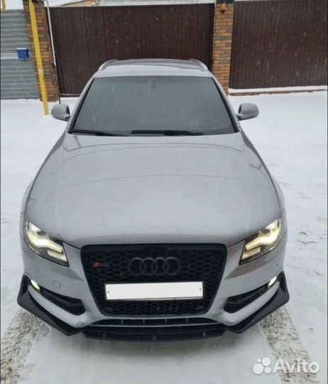 Сплиттер Audi A4 b8