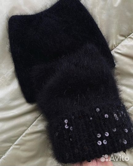 Шапочка из ангоры