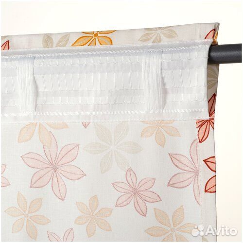 Гардины икеа скэрммал цветок