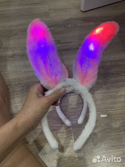 Ушки зайчика ободок