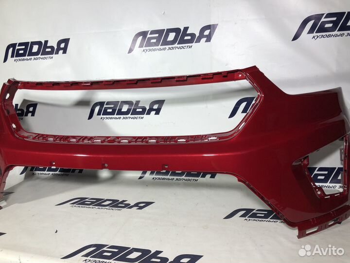 Бампер Hyundai creta(IX25) передний Красный R4R