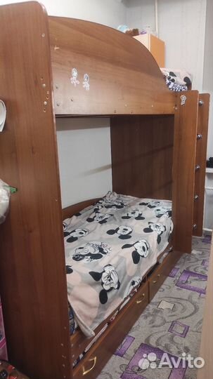 Двухъярусная кровать бу