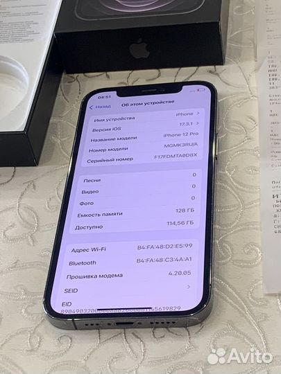 iPhone 12 Pro, 128 ГБ