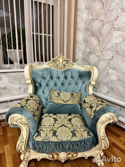 Диван и 2 кресла бу