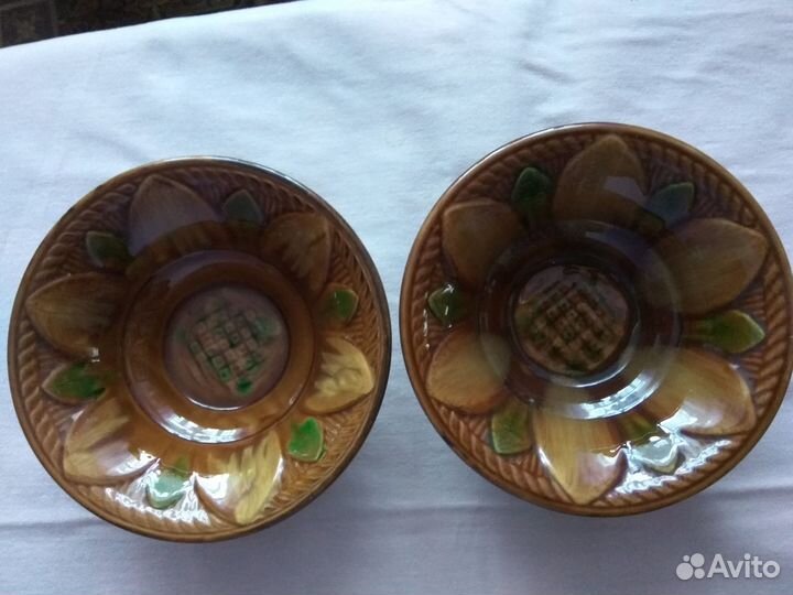 Керамическая тарелка, блюдца СССР