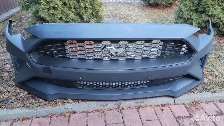 Бампер ford mustang (6 поколение) рестайлинг