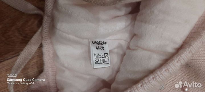 Шапка зимняя для девочки 48 50