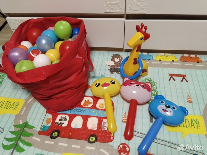 Шарики для сухого бассейна бу