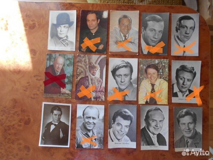 Автограф актеров 2 т и 2500