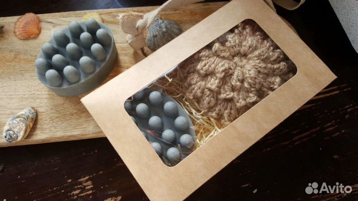 Мыло с активированным углем ручной работы