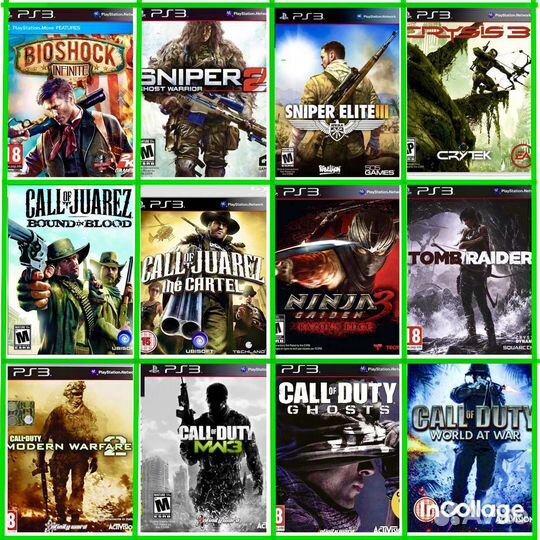 Игры на PS3, Игры, Диски