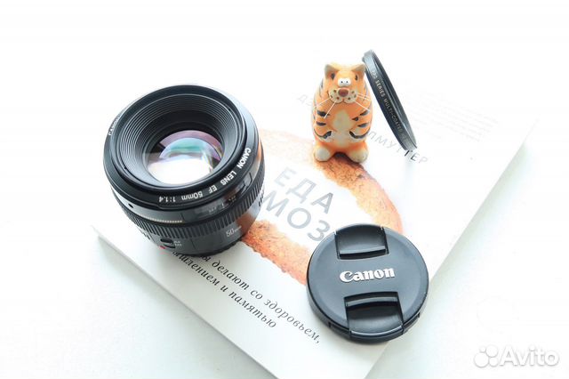 Объектив Canon EF 50mm f1.4 (024) USM +фильтр