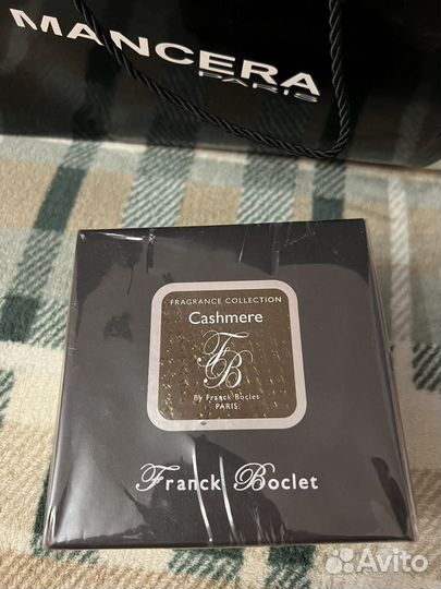 Парфюм franck boclet cashmere