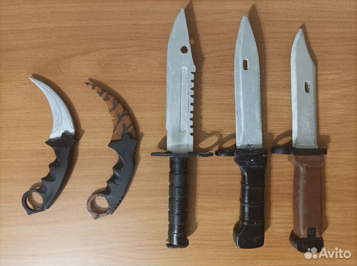 Деревянные макеты ножей