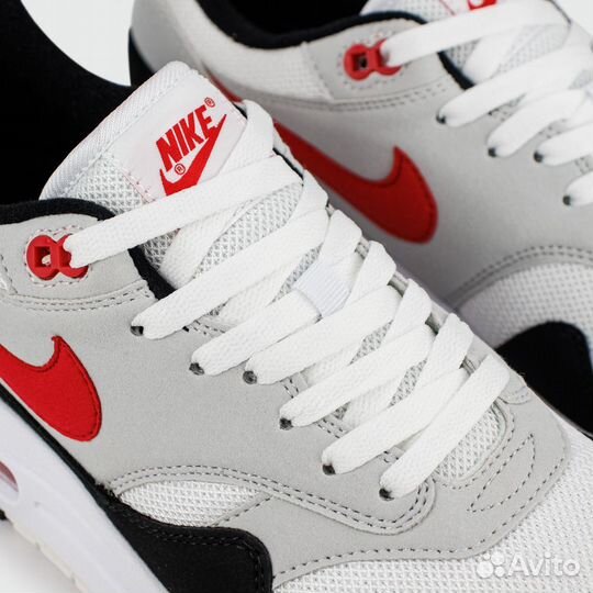 Кроссовки Nike Air Max 1 Black Grey Red