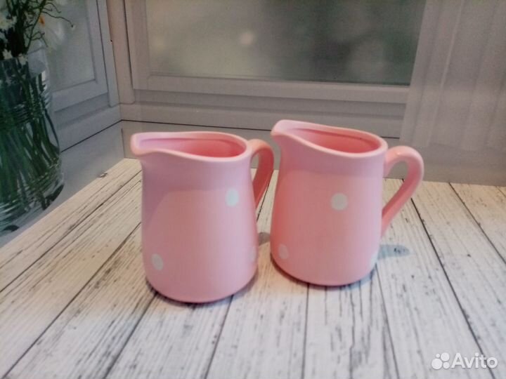 Декоративные вазы и кувшинчики