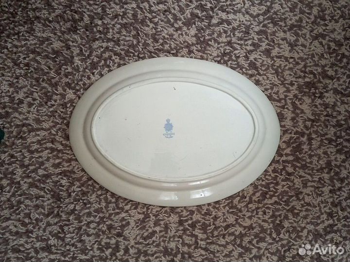 Старинное блюдо Кузнецов