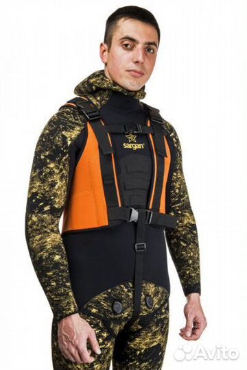 Жилет разгрузочный для подводной охоты Броник Oran