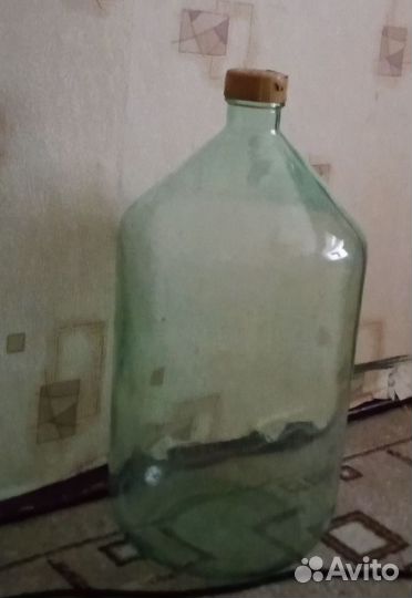 Бутыль стеклянныя 20 литров