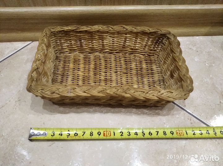 Корзинки плетеные